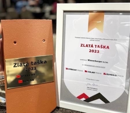 Fólie Leadax Roov získala ocenění Zlatá taška 2023