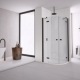 Sprchové zástěny BLACK LINE - dokonalá kombinace minimalismu a plnohodnotné funkčnosti