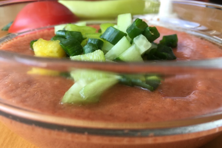Polévka gazpacho - rajská dobrota