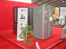 První kombinovaná chladnička s TV společnosti LG Electronics