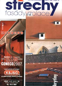Střechy, Fasády, Izolace 3/2007