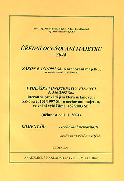 Úřední oceňování majetku 2004