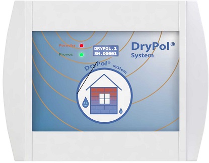 Zemní vlhkost ve stavbě vyřeší elektronická izolace DryPol®system