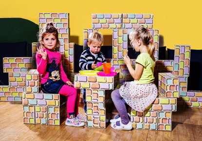 Vánoční tip: Obří stavebnice Cihličky pro dětičky