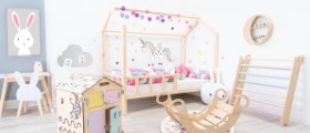 Dětský pokojíček podle Montessori