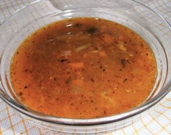 Pikantní dršťková polévka bez jíšky