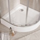 Elegantní sprchový kout nabízí praktické detaily a snadnou instalaci